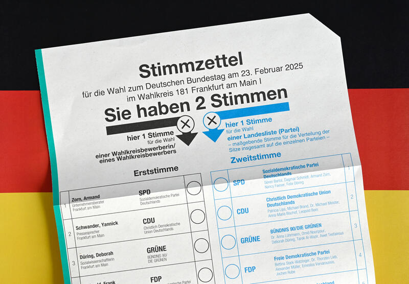 s:44:"Stimmzettel zur Wahl zum Deutschen Bundestag";