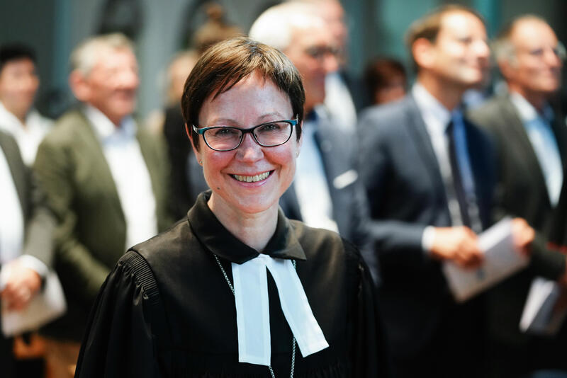 s:51:"Adelheid Ruck-Schröder im Einführungsgottesdienst";